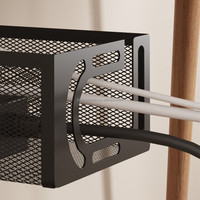 Panier de rangement pince support de support maille maison bureau Table organisateur métal fil plateau sous bureau gestion des câbles paniers de rangement