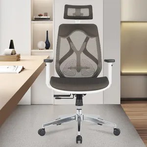 Low Price Wholesale High Quality Wide Mesh Gaming Office Chair With Headrest Swivel Type Chairs