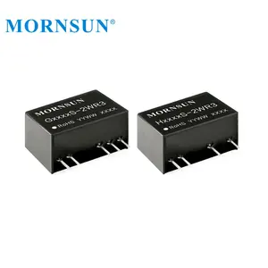 Mornsun G1205S-2WR3 Dual Output 2W 5V Input 12V DC To 5V 2W DC Step Down Buck Converter