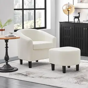 Cadeira barril contemporânea confortável estofada em veludo para casa, cadeira com detalhes, móveis antigos redondos para sala de estar, direto da fábrica