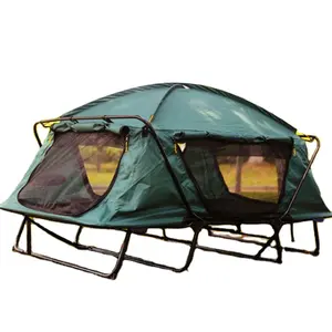 גבוהה באיכות Glamping חלל גדול משפחה חיצוני קמפינג מיטת חורף קיפול אוהלי אוהלי Glamping את הקרקע קמפינג אוהל