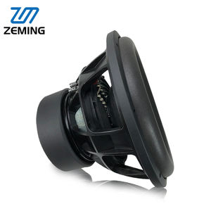 Productos calientes Bobina de voz dual de 15 pulgadas Subwoofer de audio para automóvil Alta potencia 3000W Imanes de ferrita triple Altavoces de graves Cono de carbono - Product Image 3