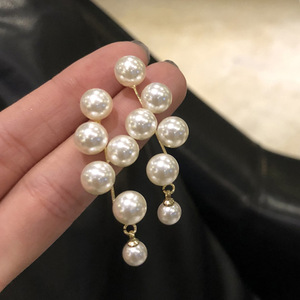 Boucles <span class=keywords><strong>d</strong></span>'oreilles en perles de <span class=keywords><strong>raisin</strong></span>, nouvelles boucles <span class=keywords><strong>d</strong></span>'oreilles pour femmes - Product Image 3