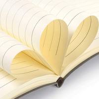 Cuaderno Profesional de Negocios A5, 100 Hojas, Diario con Líneas Horizontales, Tapa Dura de PU, Cosido con Hilo, Bloc de Notas de Regalo