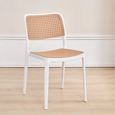 Wholesale Price Stackable Hotel Plastic Dining Chairs For Restaurant And Canteen