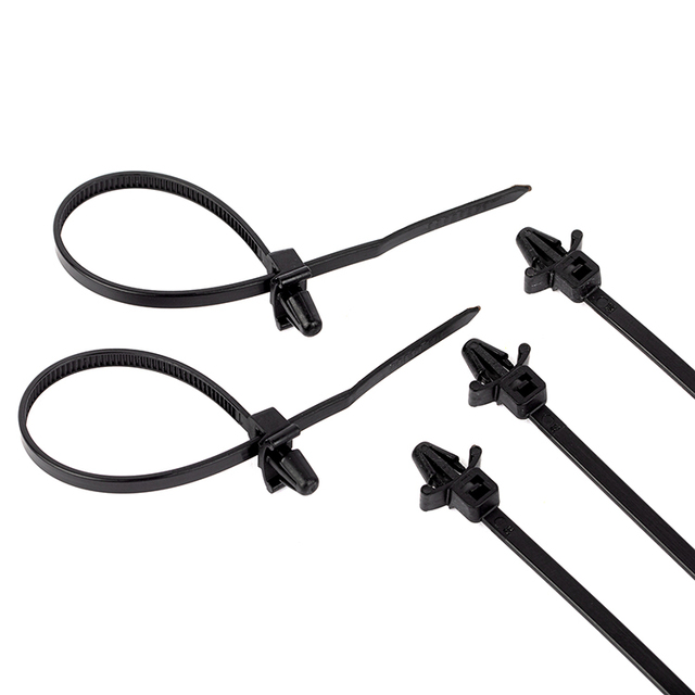 Cable Straps Tie Black Multi Color Zip Self Locking Nylon Cable Ties Durable Plastic Wire Ties