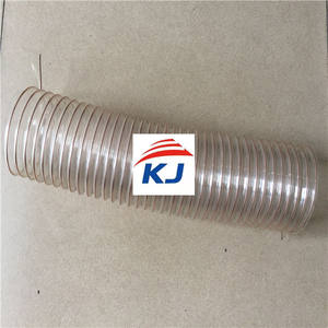 Macchina per tubi in poliuretano flessibile in filo di acciaio trasparente - Product Image 6