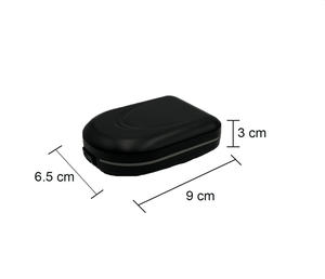 Boîte de rangement pour aides auditives en promotion, en ABS noir, pratique, HappyHearing, pour kits BTE/CIC/FP, étui de transport pour aides auditives - Product Image 2