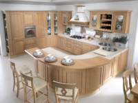 Kabinet Dapur Kustom Gaya Shaker Amerika Berkualitas Tinggi dengan Kaca Tempered dan Wastafel Anti Noda untuk Proyek Hotel Mewah