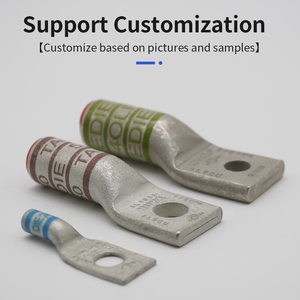 Ul được liệt kê một lỗ Cáp Lug uốn thiết bị đầu cuối nhôm/đồng nén ô tô uninsulated Phụ kiện điện - Product Image 3