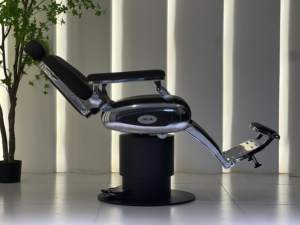 Sillón de Barbería Eléctrico de Fábrica, Sillón de Barbería Retro de Lujo de Alta Gama, Sillón de Peluquería Eléctrico Ajustable, Sillón de Cuidado del Cabello Especializado para Salón de Belleza - Product Image 5