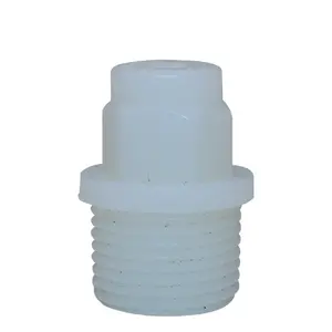 Пластиковый 1/4 из полипропилена, 3/8, устойчивый к коррозии, PVDF, плоский вентилятор, распылитель, струйный фонтан, чистящая насадка