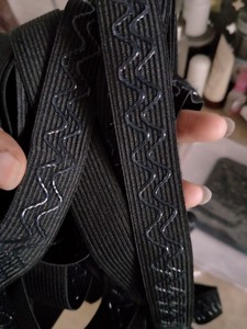 Hot Bán Trắng Biểu Tượng Tùy Chỉnh Đồ Lót Nylon Vải Đồ Lót Silicone <span class=keywords><strong>Grip</strong></span> Ban Nhạc Đàn Hồi Dệt Băng Đàn Hồi - Product Image 6