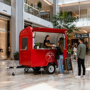 รถขายอาหารเคลื่อนที่ ETODEVICE 2.2M ร้านกาแฟและร้านอาหารแบบรถพ่วงทรงกลม - Product Image 1