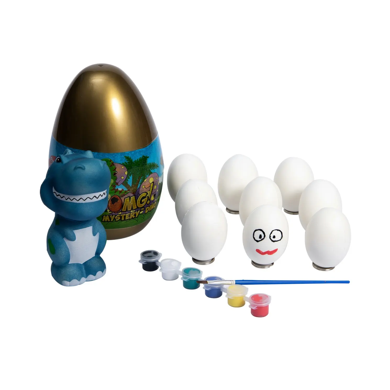 Blank Paintable Creative Surprise DIY Squishy Egg Blind Box