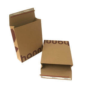 <span class=keywords><strong>Busta</strong></span> di carta Kraft personalizzata per buste postali in cartone <span class=keywords><strong>A4</strong></span> espandibile con truciolo bianco - Product Image 3