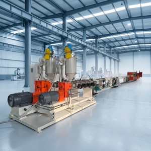 Ligne d'extrusion de tuyaux d'alimentation en eau en PE plastique Asunt équipée d'un <span class=keywords><strong>enrouleur</strong></span> automatique - Product Image 1