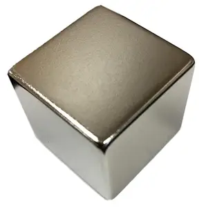 N35-N52 high Temperature permanent rare earth Nickel coating neodymium play mag block magnet