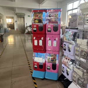 Mini Distributore Automatico di Gomme da Masticare e Giocattoli a Capsula a Sei Colori, Nuovo Distributore Automatico di Giocattoli a Capsula a Moneta - Product Image 6