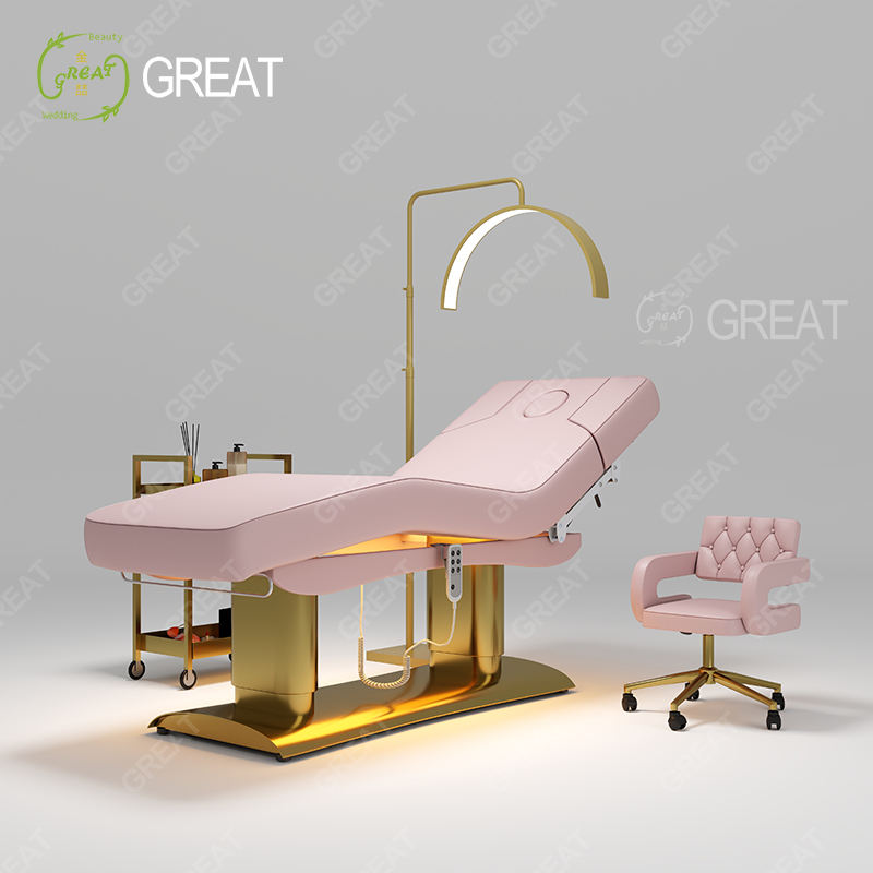 #2 Double column massage bed