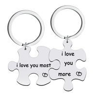 Cadeaux pour couples, Personnalisation de plaques d'immatriculation de luxe, Pendentif en acier inoxydable, Bijoux, Gravure de porte-clés, Vente en gros