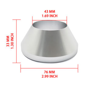 Cône <span class=keywords><strong>de</strong></span> centrage <span class=keywords><strong>de</strong></span> changeur <span class=keywords><strong>de</strong></span> <span class=keywords><strong>pneu</strong></span> manuel, équilibreuse <span class=keywords><strong>de</strong></span> <span class=keywords><strong>roue</strong></span> en aluminium billette appuie sur le cône <span class=keywords><strong>de</strong></span> 1.67 "<span class=keywords><strong>de</strong></span> diamètre pour camion arrière central pour 4.4 - Product Image 6