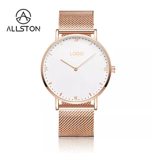 Популярный дизайн, собственный бренд, мужские наручные часы с индивидуальным логотипом для женщин