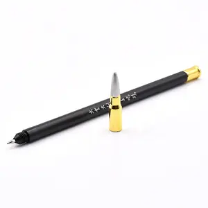 Pugb Eet Kip Sniper Gun Bullet Signing Pen Shell Mini Metalen Pen Universeel Vervangend Navulling Cadeau Voor Man En Jongen
