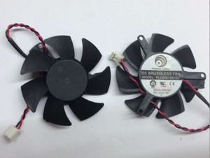 พัดลมระบายความร้อนการ์ดจอ VGA รุ่น PLD05010S12L 0.1A 2 ขา ขนาดเส้นผ่านศูนย์กลาง 45 มม. สำหรับ <span class=keywords><strong>nVIDIA</strong></span> <span class=keywords><strong>Geforce</strong></span> GT220 GTS210 ZOTAC Gefroce <span class=keywords><strong>210</strong></span>-TC512D3 - Product Image 3