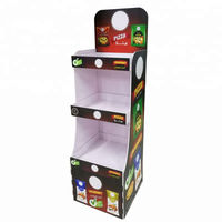 Étagère de présentation au sol en panneau PVC expansé, personnalisable avec impression sur mesure, fournie directement par le fabricant