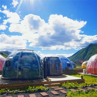 Tentes de camping en dôme en polycarbonate Full House, offres de salons professionnels en plein air en vente