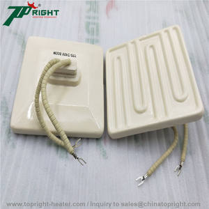 Plaque chauffante électrique en céramique plate 122*122mm 230v 800w, brique chauffante en céramique, <span class=keywords><strong>radiateur</strong></span> - Product Image 4