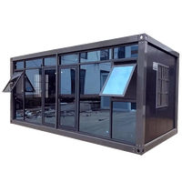 Precios Increíbles: Casa Prefabricada Modular Desmontable de Acero para Oficina, Cabaña Pequeña en el Patio Trasero, Vivienda Tipo Villa en Contenedor