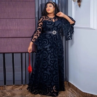 Nouvelle Collection 2023 Robes Africaines en Mousseline Grande Taille pour Femmes, Élégantes Robes de Soirée Mariage pour Dames, Vêtements Nigérians Dashiki d'Été