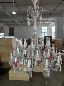 Lustre de luxe <span class=keywords><strong>Baccarat</strong></span> en cristal décor ecclesia hôtel villa ecclesia ECOJAS - Product Image 2