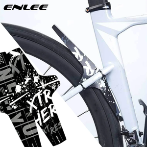 Bisiklet Ön Çamurluk Arka Anti Sıçrama Bisiklet Çamurluğu MTB Yol Bisikleti Çamur Kalkanı Ayarlanabilir Dayanıklı <span class=keywords><strong>BMX</strong></span> Katlanır Bisiklet Çamurluğu - Product Image 1