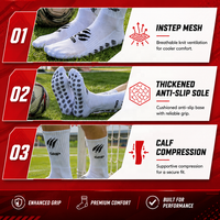 Chaussettes de football antidérapantes à logo personnalisé, faible MOQ, compression respirante, chaussettes d'équipe de football