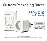 Enchufes Inteligentes WiFi Tuya Smart Life, Tipo Alemán EU de 16 Amperios, para Interiores/Exteriores, con Medidor de Energía, OEM, Enchufe Inteligente