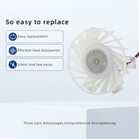 Elektrischer Rahmenloser Kunststofflüfter 40x40x10mm 5V DC Kanal-Axialventilator mit Kugellager 70000 Stunden Belüftung OEM ODM