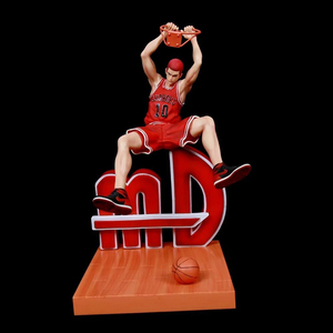 ของเล่นเรซิ่น PVC แอคชั่นและของเล่นคุณภาพสูง38ซม.,เซียงเป่ยเสือห้าตัวส่งกำลังไปข้างหน้าสแลมดังค์ตัวเลขอนิเมะ <span class=keywords><strong>Sakuragi</strong></span> <span class=keywords><strong>Hanamichi</strong></span> - Product Image 5