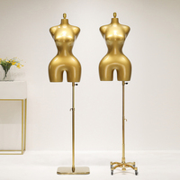 Mannequin torse grande taille européen-américain, présentoir demi-corps pour lingerie BBL, idéal pour les magasins de vêtements féminins