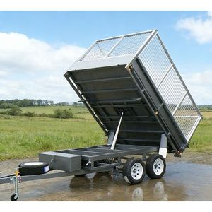 Rimorchio Utilitario con Capacità di Carico di 2000kg <span class=keywords><strong>per</strong></span> Trasporto Merci, Rimorchio Box 8x5 <span class=keywords><strong>per</strong></span> Carico - Product Image 5
