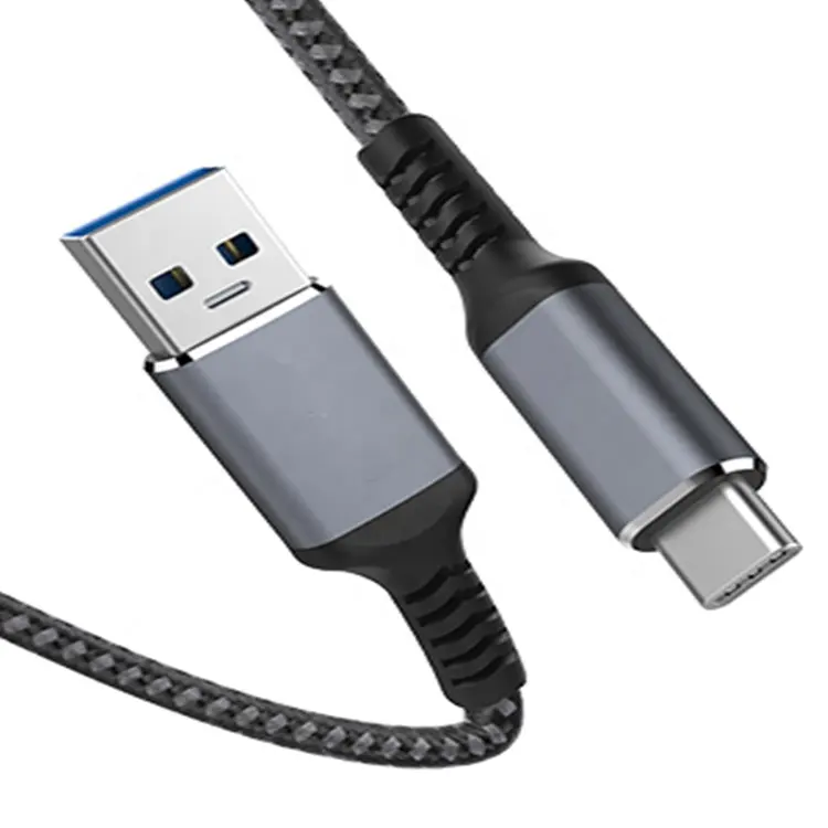 3A Fast Charging 5Gbps 3.1 USB 3.0 Cable A Male to C Male Cables USB Tipo C for Video Game Player