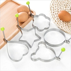 Stainless Steel 5Style Fried <strong>Egg</strong> Pancake Shaper Omelette Mold Mould Frying <strong>Egg</strong> Cooking Tools Kitchen Accessories <strong>Egg</strong> <strong>Fryer</strong> - Product Image 3