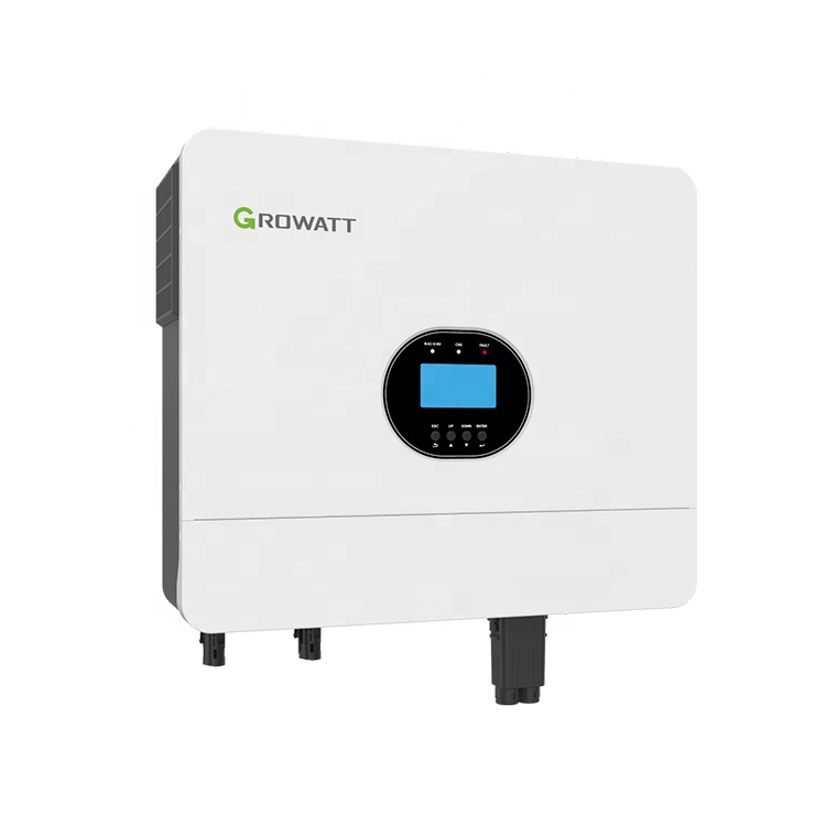 Заводская цена Growatt SPF 6000 ES плюс 6 кВт автономный инвертор, готовый однофазный чистый синусоидальный инвертор 6 кВт