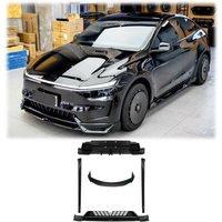 Kits de Carrocería para Tesla Model Y Juniper 2025+, Estilo Deportivo, Alerón Delantero, Faldones Laterales, Kit de Carrocería ABS, Parachoques Ensamblable