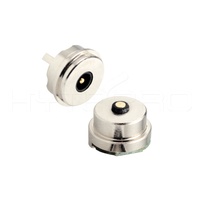 Connecteur magnétique rond à broches Pogo magnétiques à auto-accouplement HytePro Micro 2 broches