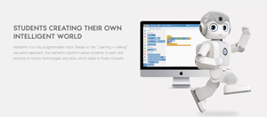 หุ่นยนต์ของเล่นอัจฉริยะสำหรับเด็กสร้างจากโรงงานมืออาชีพของ Alpha Mini - Product Image 5