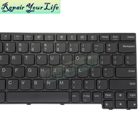 Keyboard Laptop Tanpa Lampu Latar Bahasa Inggris AS untuk Lenovo Thinkpad 11e 5th Gen Tipe 20LR 20LQ 01LX700 01LX740 Keyboard dengan Bingkai Hitam