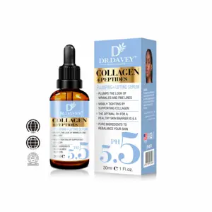 DR.DAVEY Collagen+Peptides Serum Whitening Serum Anti Wrinkle Firm Tighten Reduce Spots Brightening OEM private label